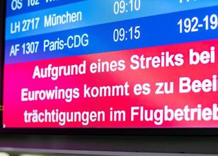 Am Düsseldorfer Flughafen haben erste Eurowings-Mitarbeiter im Rahmen eines... weiterlesen