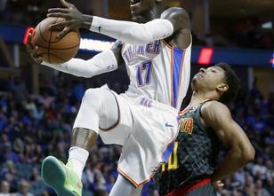 Basketball-Star Russell Westbrook hat bei seiner Rückkehr mit Oklahoma City... weiterlesen