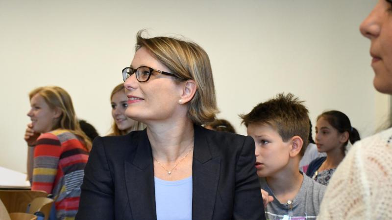 Rheinland-Pfalz übernimmt 2020 KMK-Vorsitz Die rheinland-pfälzische Bildungsministerin Stefanie Hubig (SPD)
