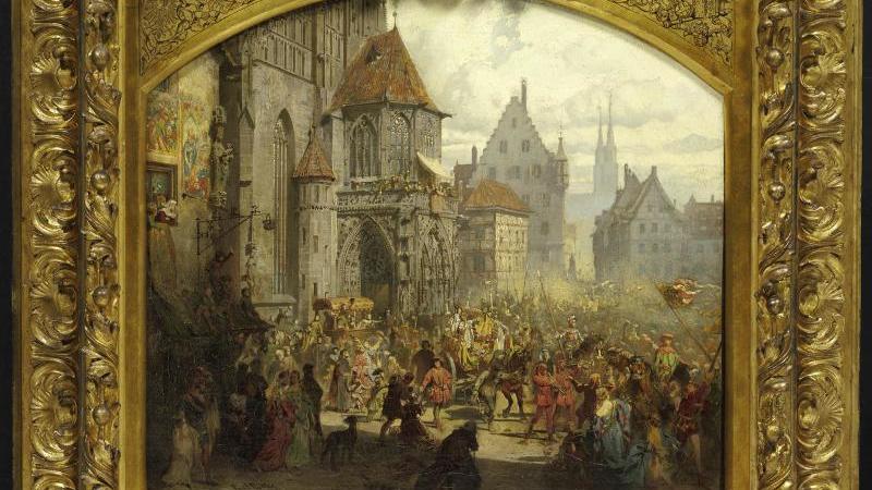 Reichsschatz-Gemälde in Nürnberg wieder öffentlich zu sehen Gemälde von Paul Ritter d. Ä.