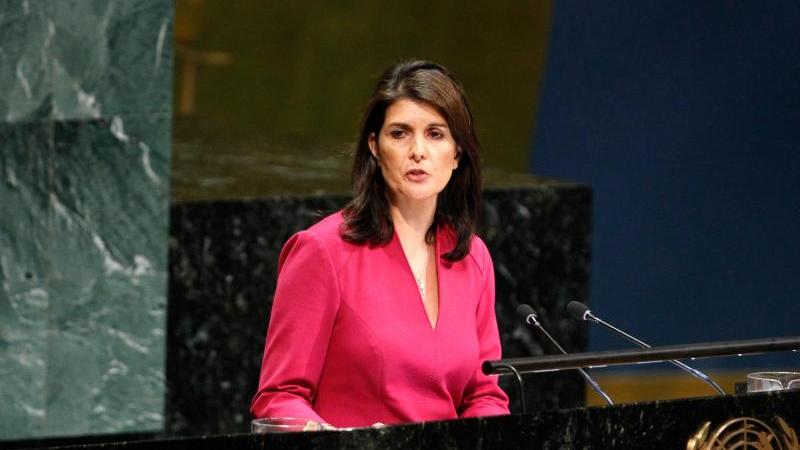 Kritische Resolution zu Hamas ohne Mehrheit Nikki Haley