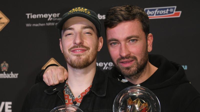 "1Live Krone": Hörer krönen viele Hip-Hop-Künstler 1Live-Krone - Casper + Marteria