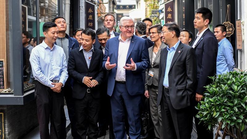 Steinmeier: Menschenrechte Fundament internationaler Ordnung Steinmeier in China