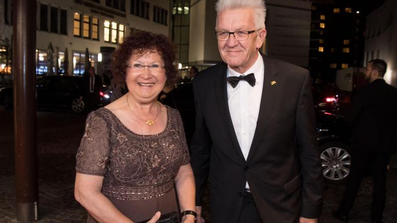 Weihnachten bei den Kretschmanns: Käsefondue und Kirche Gerlinde und Winfried Kretschmann