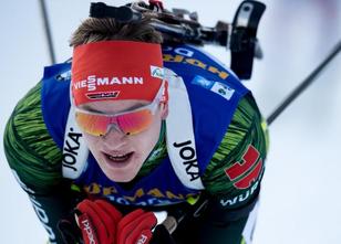 Weltmeister Benedikt Doll ist beim Biathlon-Weltcup in Hochfilzen Dritter i... weiterlesen