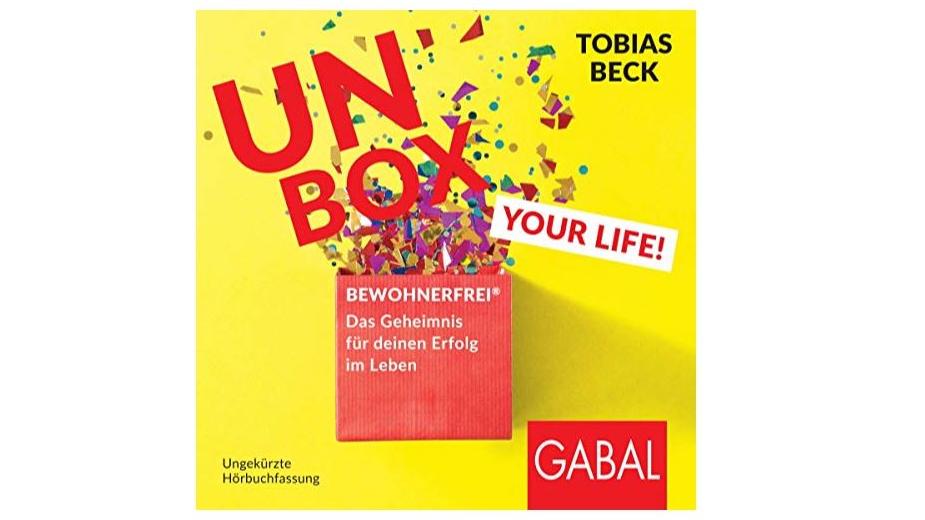 Diese 5 Hörbücher machen schlau Tobias Becks Hörbuch "Unbox your Life"