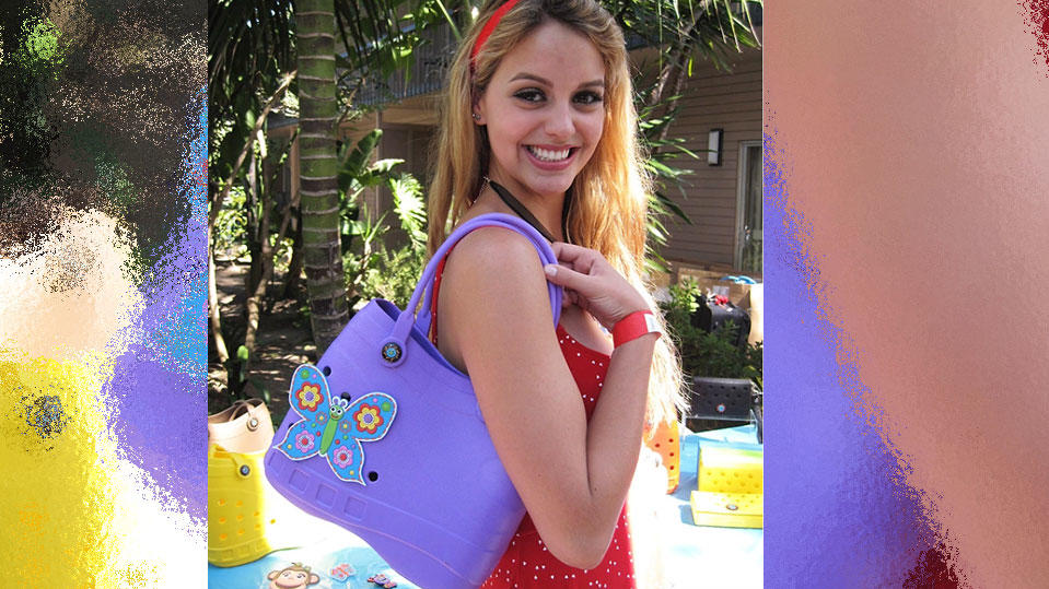 Handtasche in Badeschlappen-Optik: Der Höhepunkt des Ugly-Trends oder total cool? Tasche Model