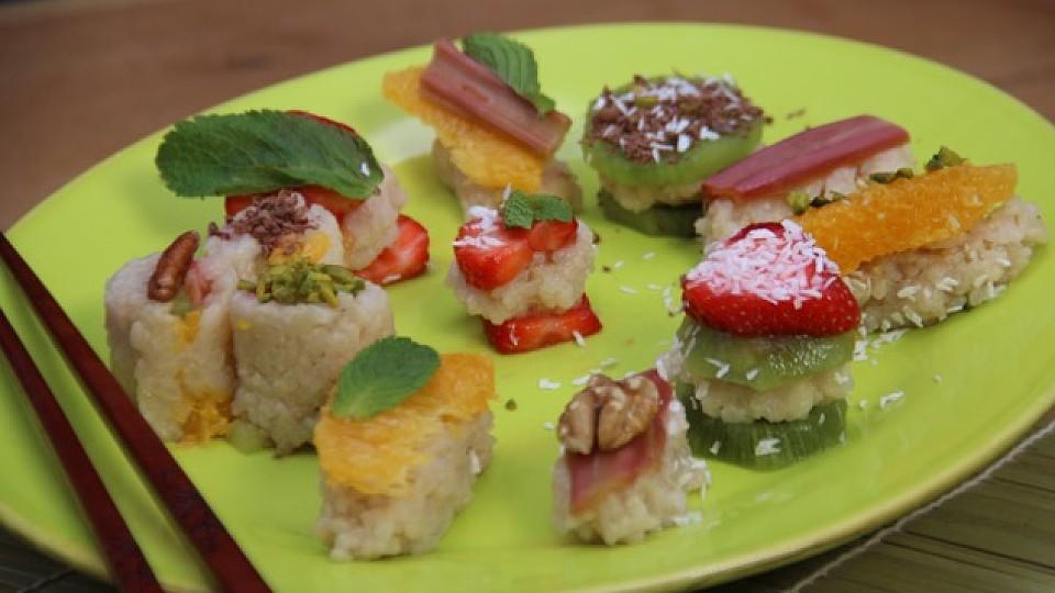 Süße Sushi: Rezept für japanischen Klassiker mal anders