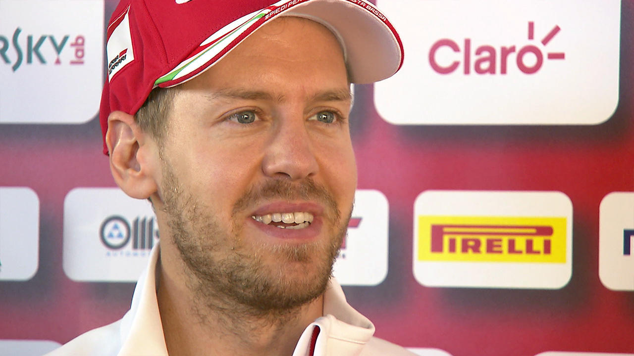 Sebastian Vettel exklusiv: Klares Ziel ist der WM-Titel Sebastian Vettel im Interview mit RTL und RAI