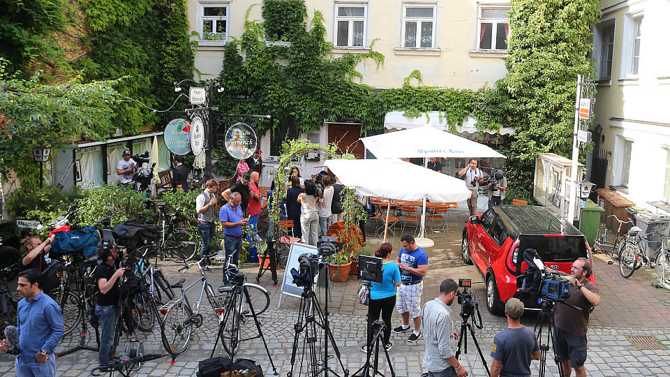 Selbstmordanschlag von Ansbach: Islamischer Staat veröffentlicht mutmaßliches Bekennervideo des Attentäters Tatort in Ansbach