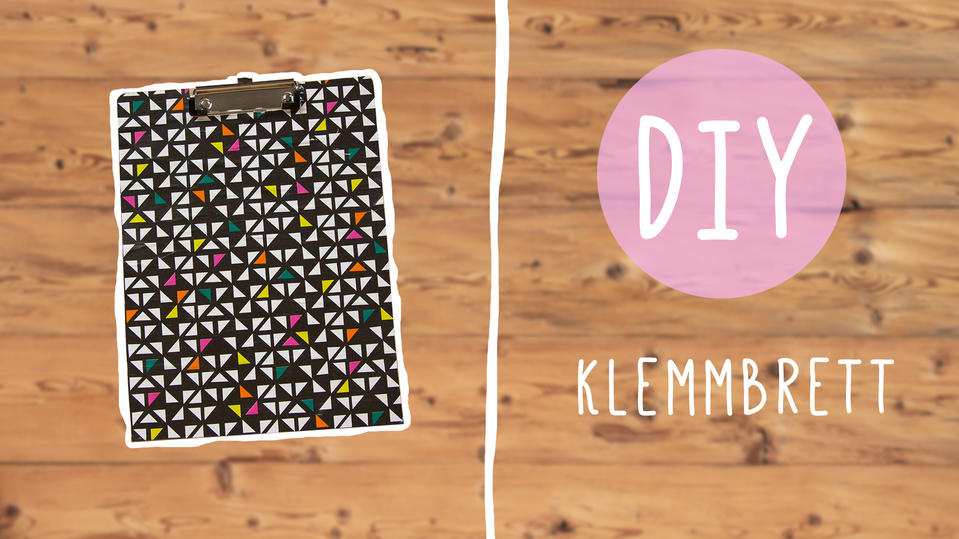 Klemmbrett Basteln Das Schaffen Auch Diy El