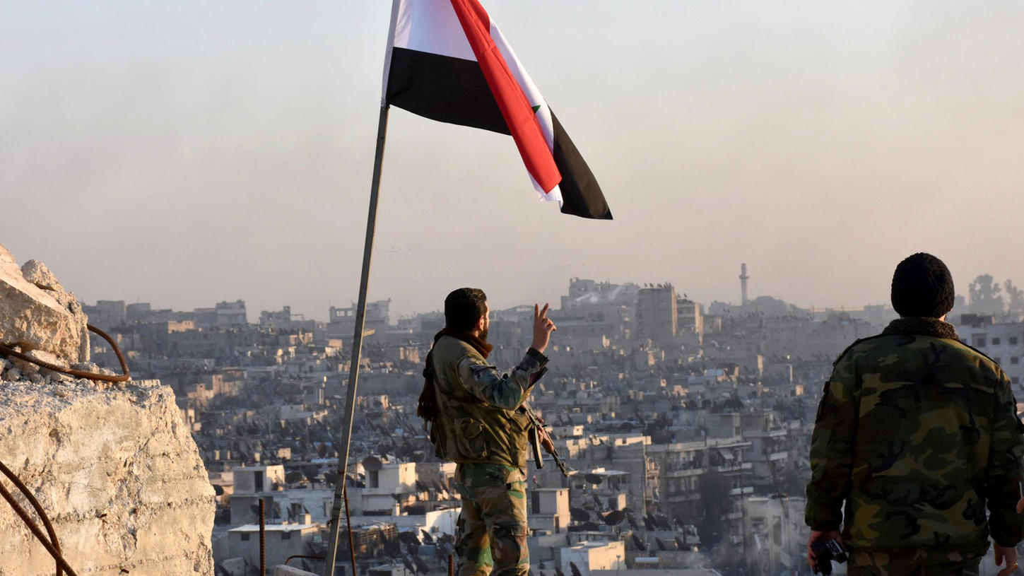 Kriegsgebiet Ost-Aleppo: Einwohner fürchten die Rache des Assad-Regimes Kriegsgebiet Ost-Aleppo: Einwohner fürchten die Rache des Assad-Regimes