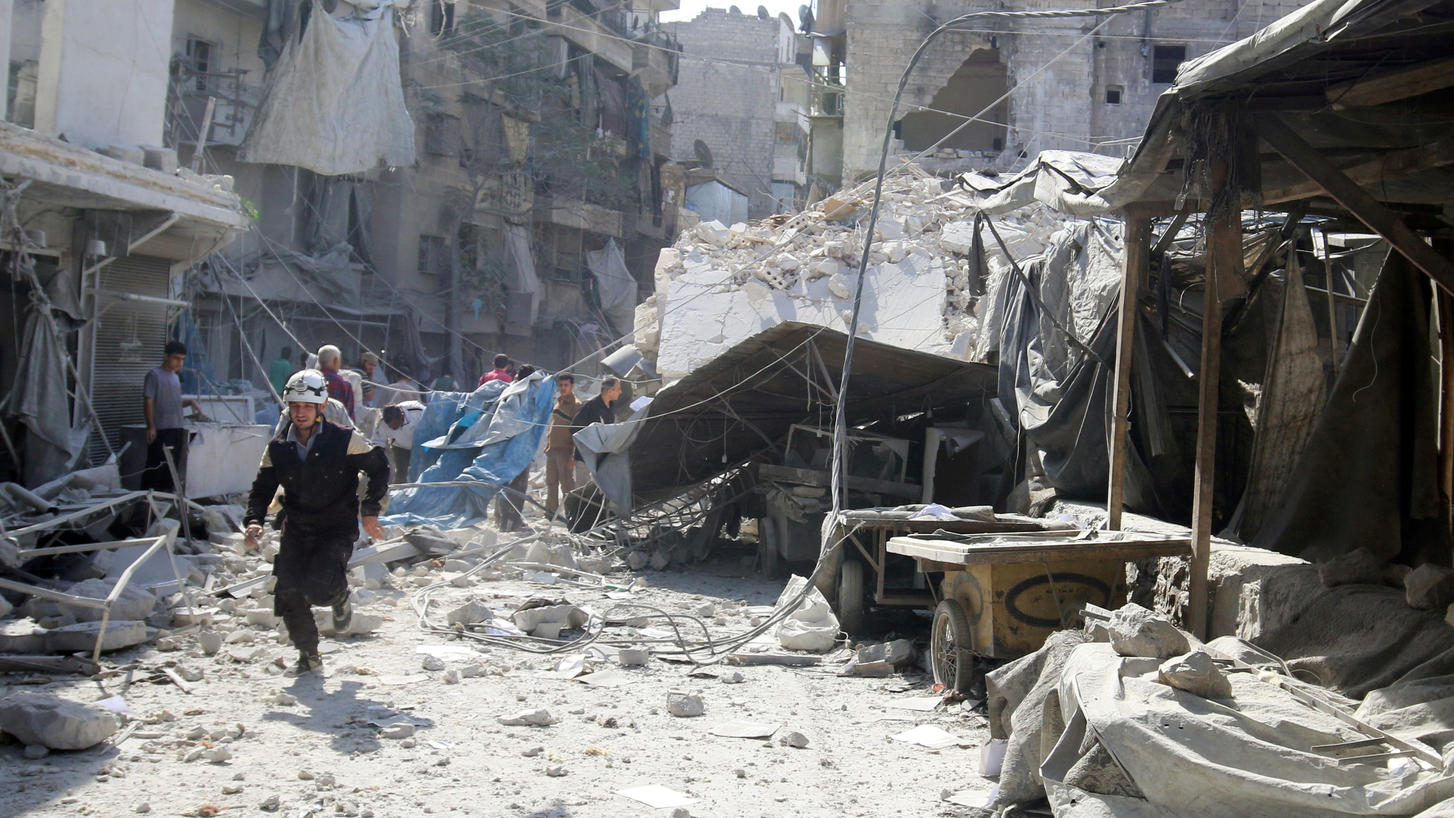 Kriegsgebiet Ost-Aleppo: Einwohner fürchten die Rache des Assad-Regimes Kriegsgebiet Ost-Aleppo: Einwohner fürchten die Rache des Assad-Regimes