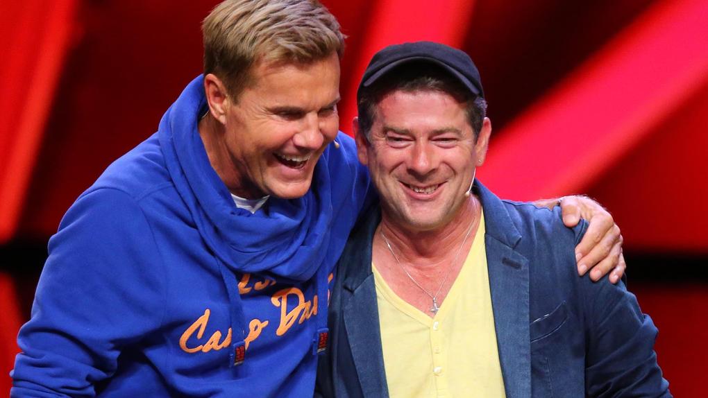 Das Supertalent: Das sind Sylvie Meis' Top-5-Lieblingskandidaten! Jurymitglied Dieter Bohlen (l.) trifft auf den ehemaligen Supertalent-Gewinner und Mundharmonika-Spieler Michael Hirte.