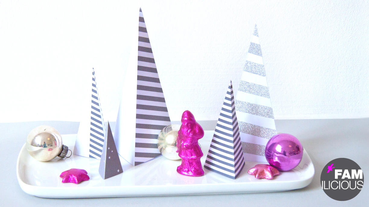 Schöne Dekoration zur Weihnachtszeit Schöne Weihnachtsdekoration aus Papier