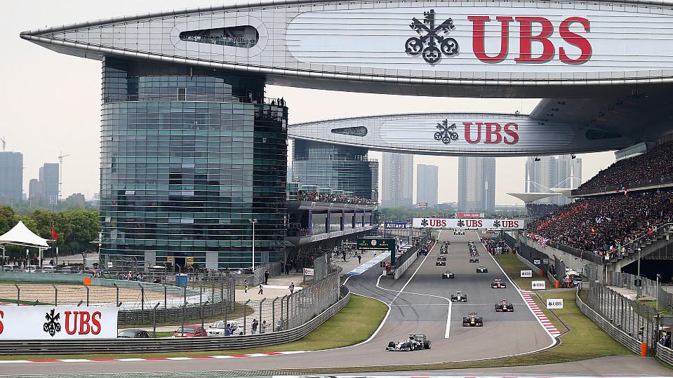 12. - 14. April: GP von China in Shanghai Shanghai International Circuit