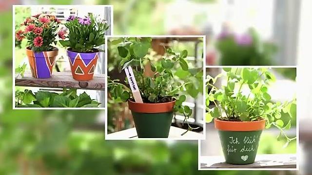 Tontöpfe bemalen: 3 Ideen, um Ihren alten Blumentopf in ein Schmuckstück zu verwandeln Unbenannt