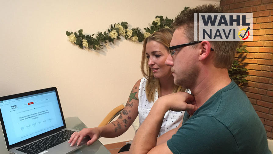 Bundestagswahl 2017: Online-Fragebogen Wahl-Navi hilft beim Weg durch den Programm-Dschungel Familie Wahlnavi