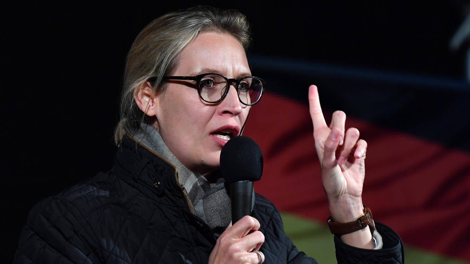 AfD-Kandidatin Alice Weidel mit Coming-out auf der Wahlkampf-Bühne: "Ich bin homosexuell“ Alice Weidel, AfD-Spitzenkandidatin für die Bundestagswahl 2017