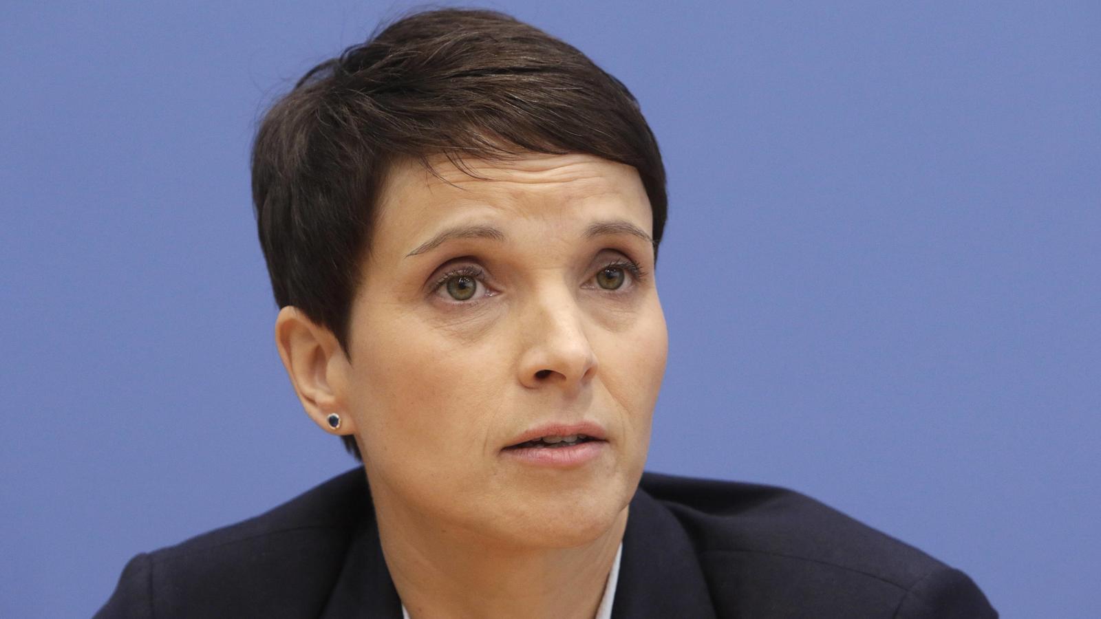 Nach Parteiaustritt: Frauke Petry beklagt "Hexenjagd" in der AfD Frauke Petry ehemalige Parteivorsitzende der AfD