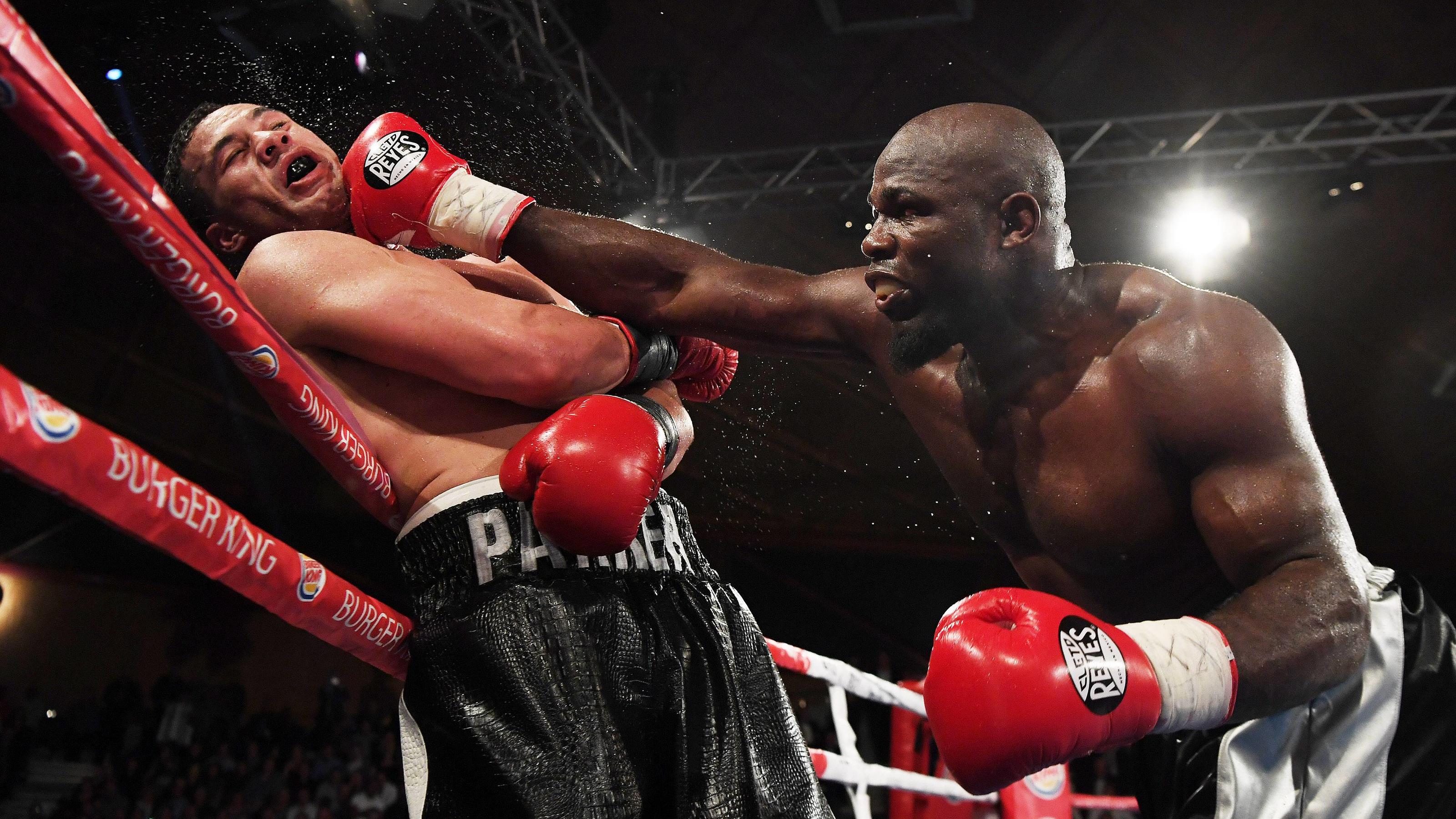 Angriffsboxer mit Zementkopf: Das ist Anthony Joshuas Herausforderer Carlos Takam Carlos Takam
