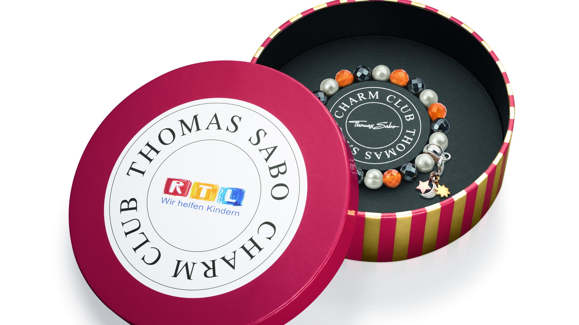 THOMAS SABO und „RTL – Wir helfen Kindern“ feiern zehn Jahre Partnerschaft 20171114-Sabo Charity Box rot gold wei.jpg