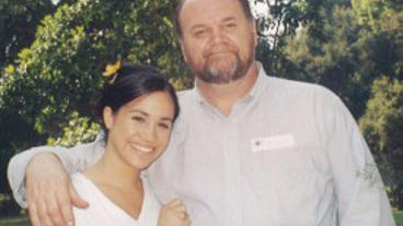 Meghan Markles Vater soll seine Teilnahme an der Hochzeit abgesagt haben Megahn Markle mit ihrem Vater