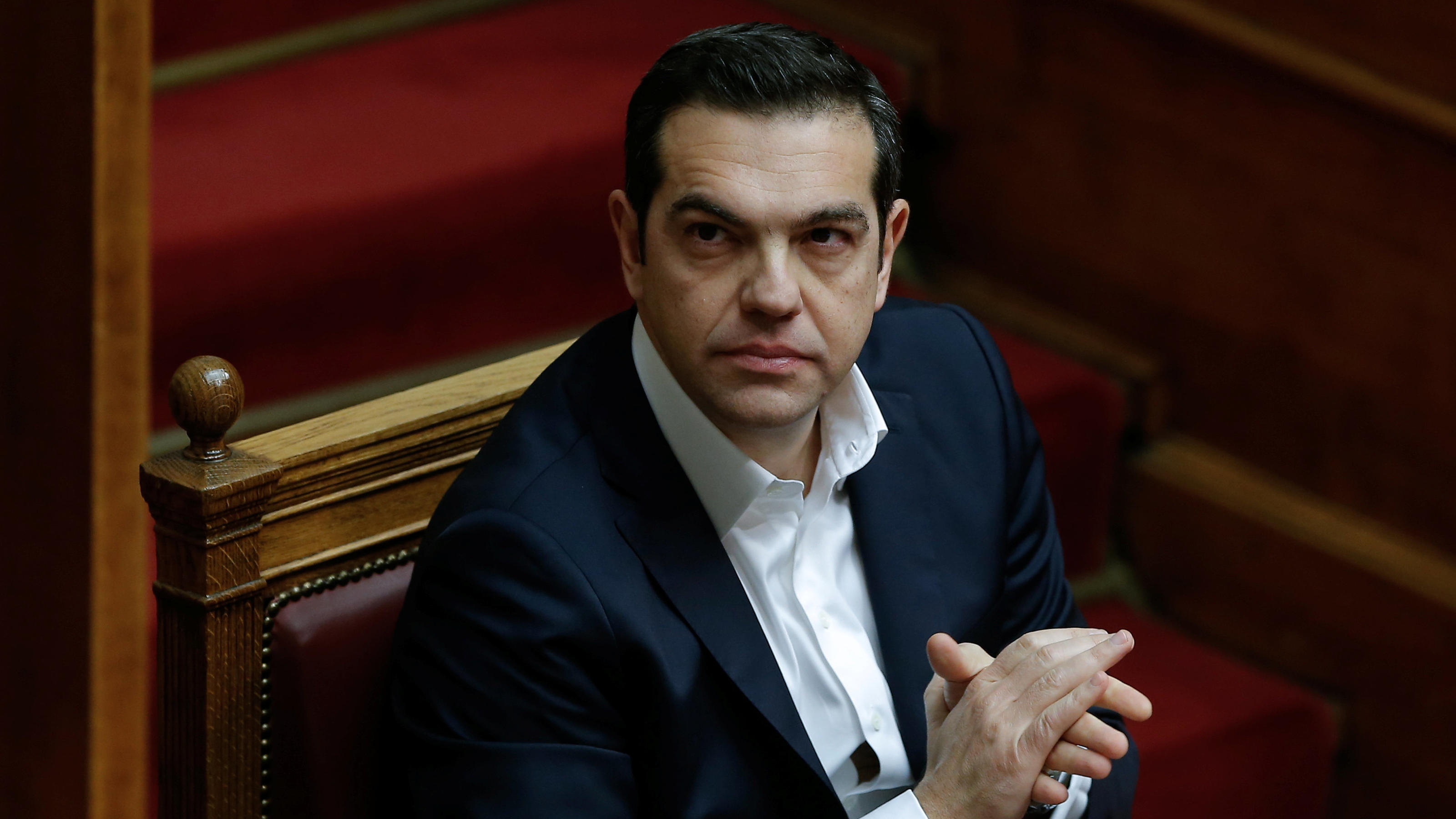 Kommt Griechenland 2018 endlich aus der Krise? Greek Prime Minister Alexis Tsipras attends a parliamentary session before a budget vote in Athens, Greece, December 19, 2017. REUTERS/Costas Baltas