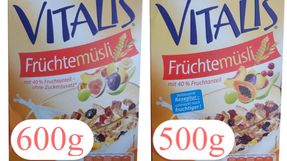 'Mogelpackung 2017': Verbraucherzentrale Hamburg kürt Dr. Oetker-Müsli zur Kunden-Abzocke des Jahres Dr. Oetker-Müsli gewinnt Negativ-Wahl