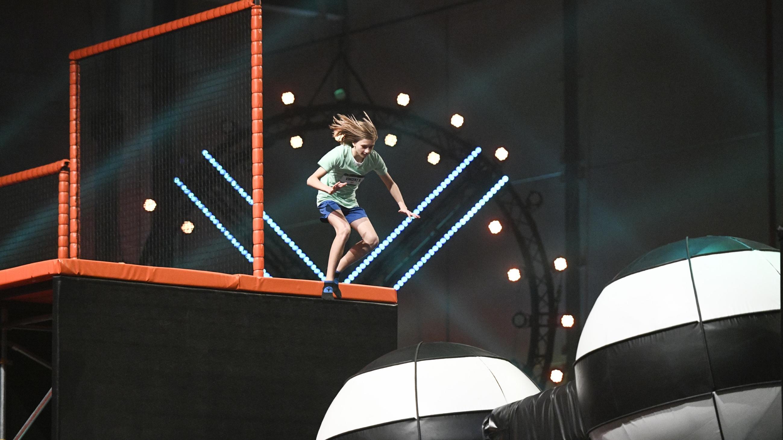 Big Bounce: Vincent Stenzel zieht mit Bestzeit ins Finale ein Vincent Stenzel (14), Schüler aus Klein Kussewitz.