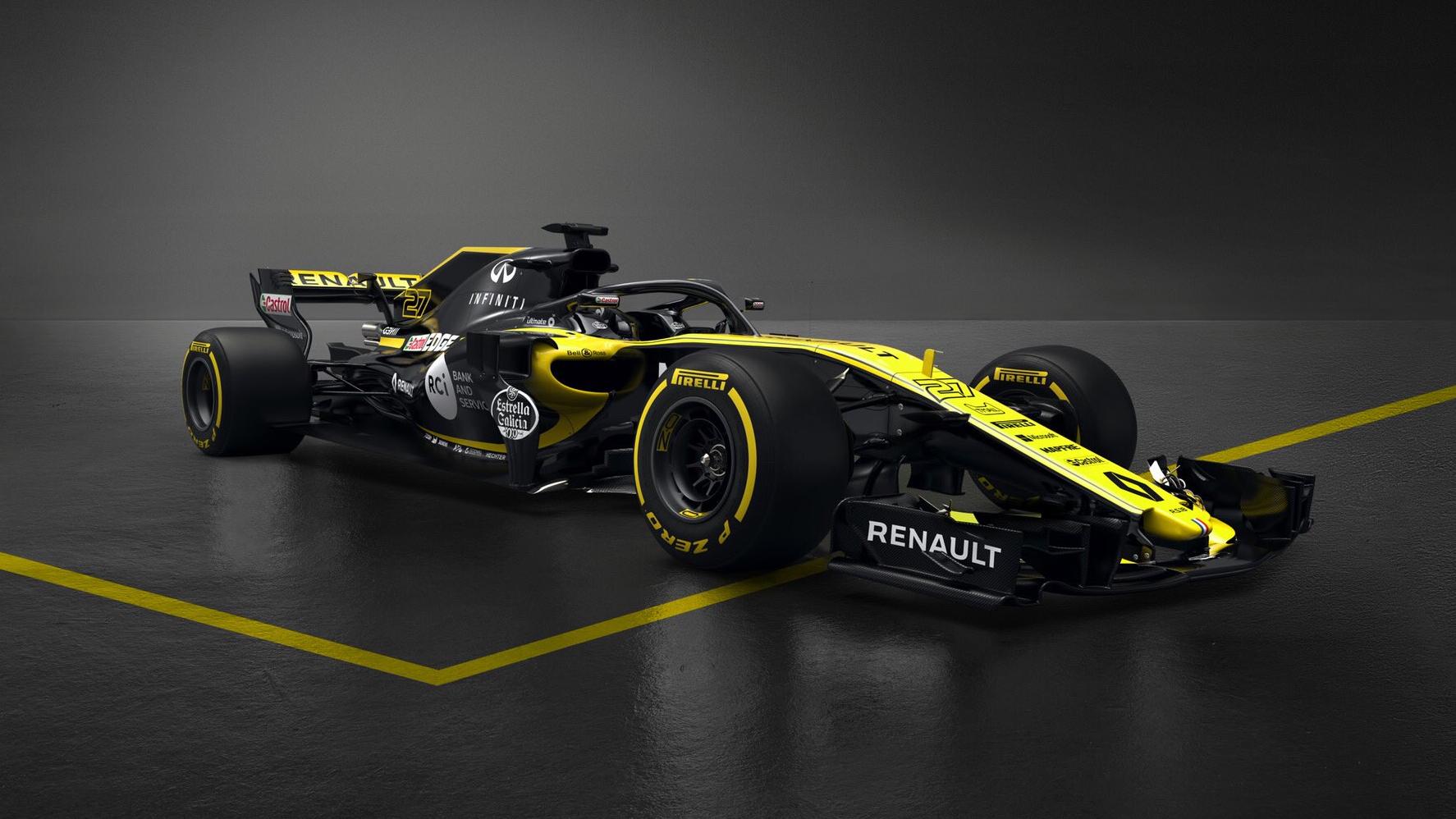Das Ende der unrühmlichen Serie? Nico Hülkenberg hofft auf neuen Renault Der neue Renault R.S.18.