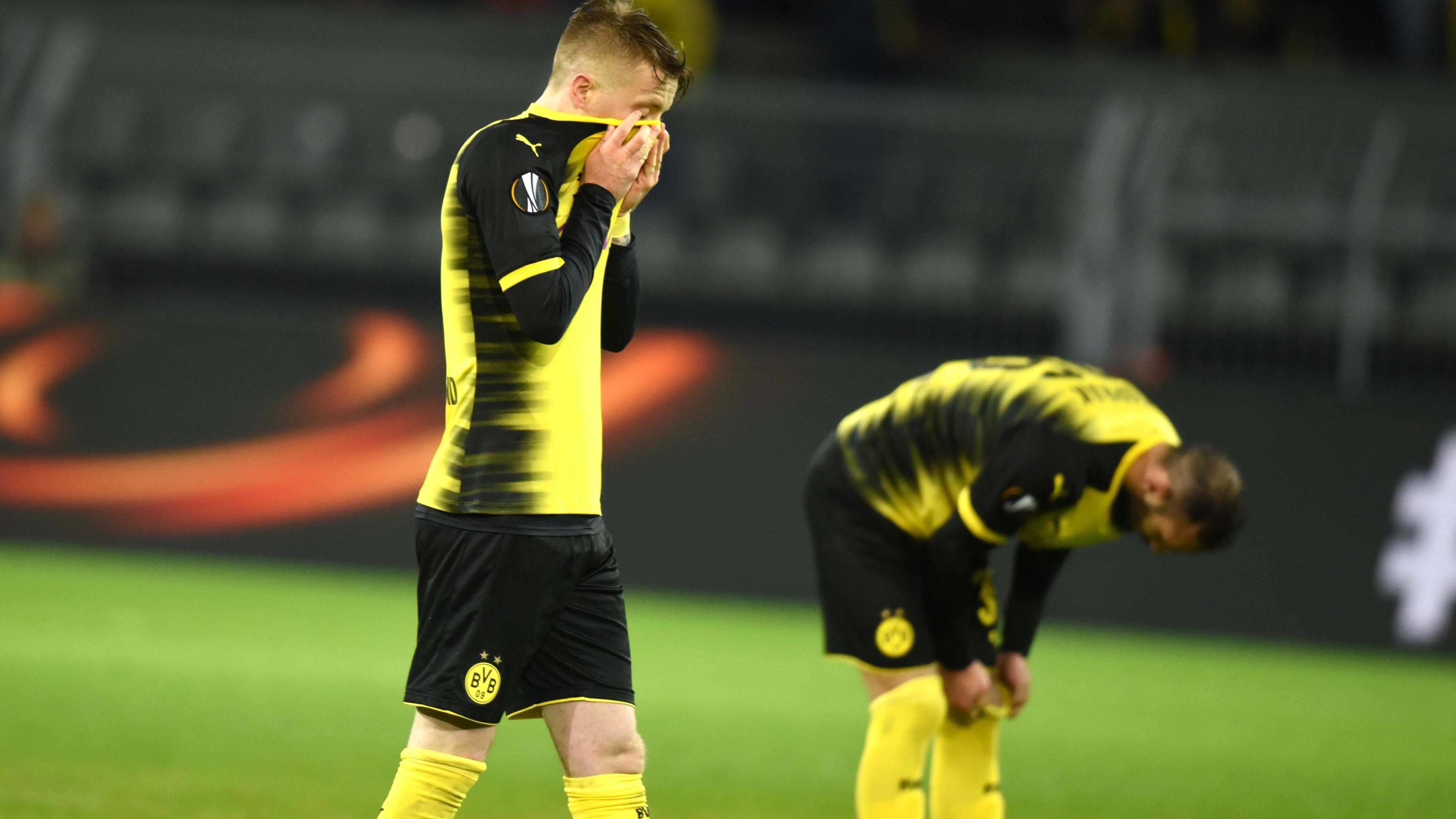 Europa League: Salzburg pfeffert schwachen BVB an die Wand Dortmund verliert Achtelfinal-Hinspiel in der Europa League gegen Salzburg