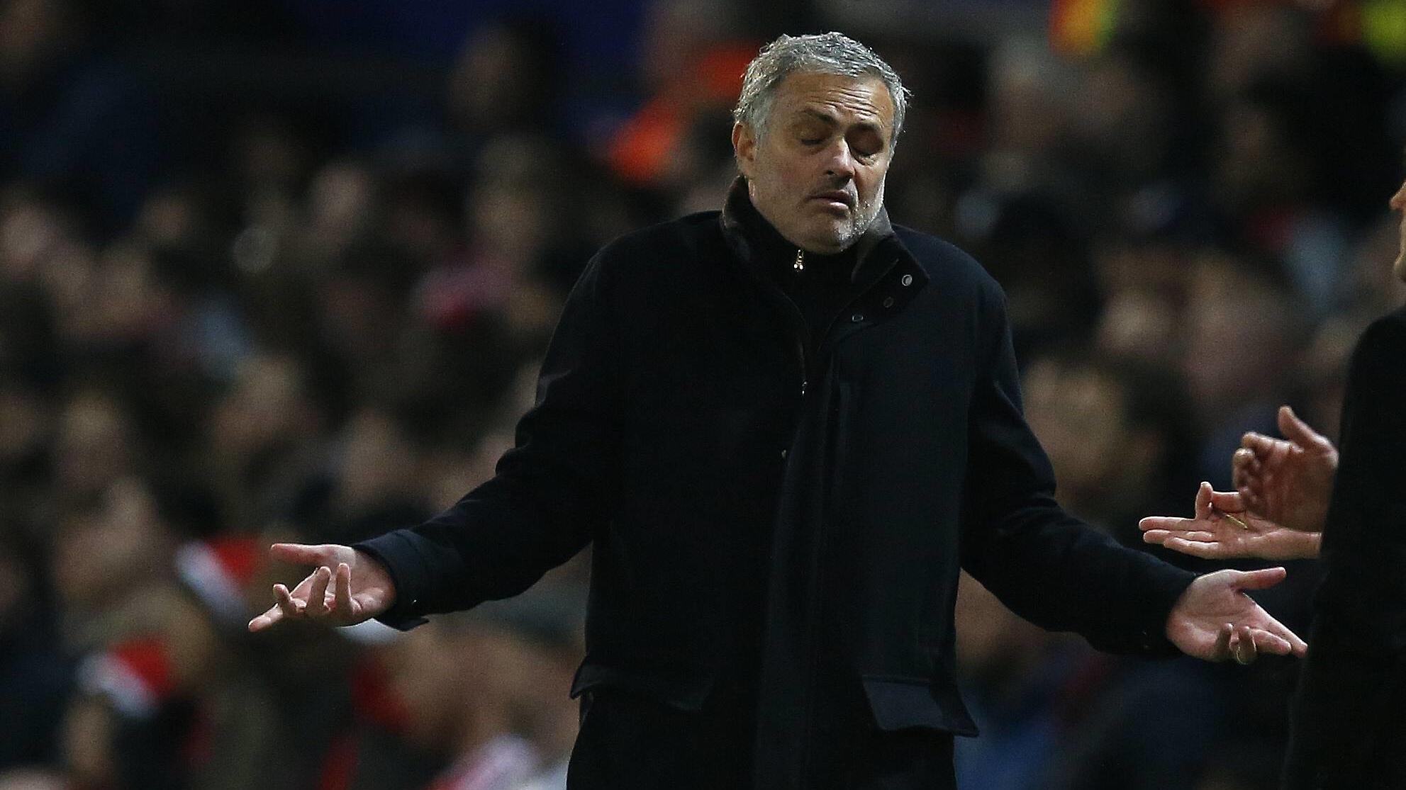 Champions League: Sevilla haut Jose Mourinho raus Jose Mourinho manager of Manchester United ManU during the Champions League Round of 16 match at Old Trafford Stadium, Manchester. Picture date: March 13th 2018. Picture credit should read: Andrew Yates/Sportimage PUBLICATIONxNOTxINxUK