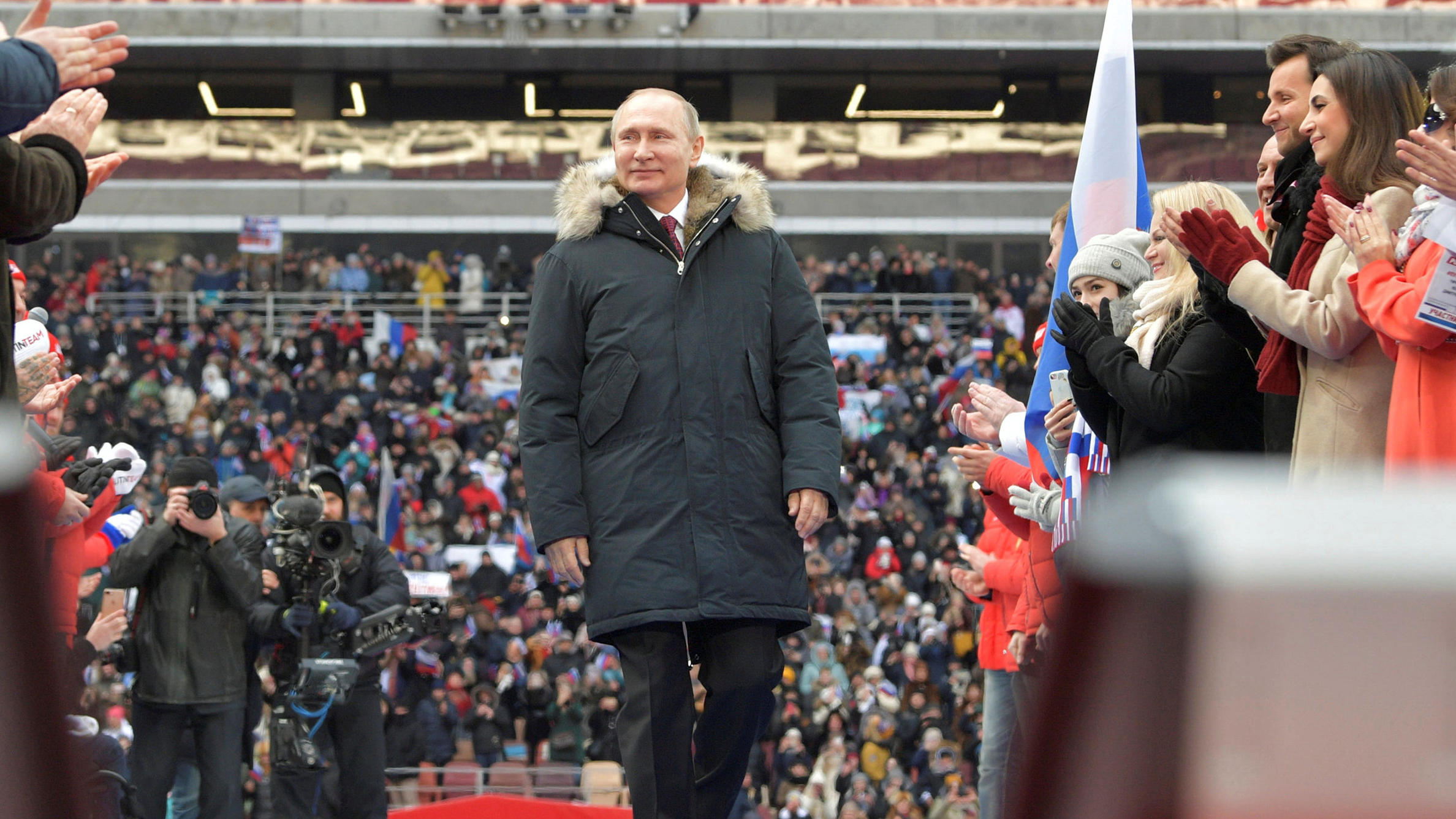 Präsidentenwahl in Russland: Darf es noch eine Amtszeit mehr sein? Russlands Präsident Wladimir Putin