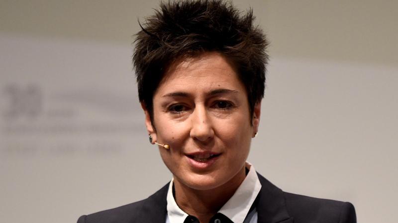 Dunja Hayali moderiert das ZDF-Sportstudio Dunja Hayali