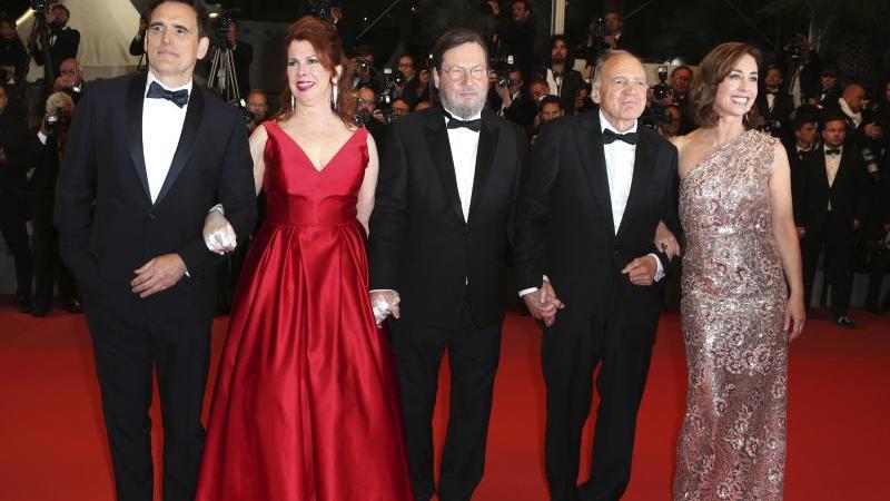 Lars von Trier bei Rückkehr nach Cannes gefeiert Filmfestival in Cannes - Lars von Trier