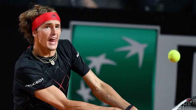 Kerber und Zverev stehen im Achtelfinale von Rom ATP-Turnier in Rom