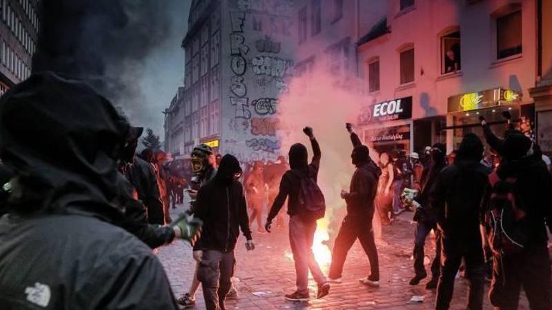 G20-Sonderausschuss: Linke fordert Vorlage von Polizeivideos G20-Gipfel - Krawalle