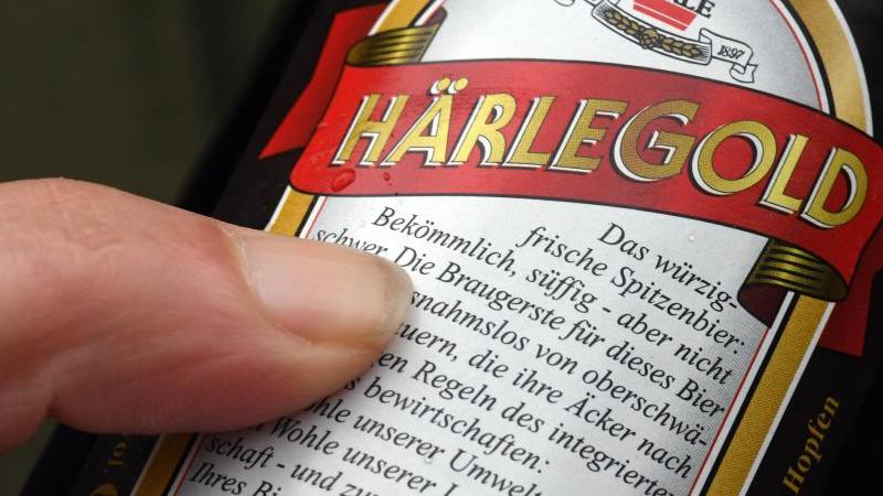 "Süffig" statt "bekömmlich": BGH verbietet Bierwerbung Bier-Etikett