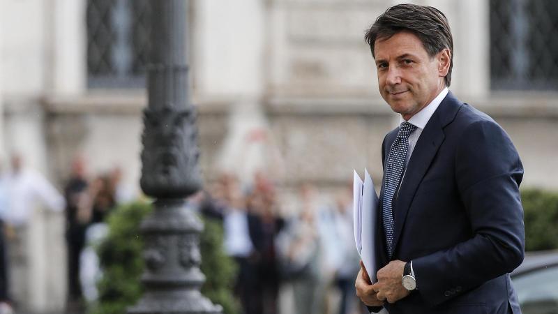 Italien vor radikalem Wandel Conte bei Präsident Mattarella