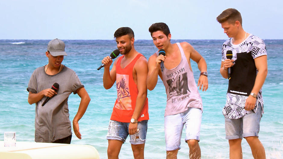Mark, Igor, Rene und Tobias singen "Unter meiner Haut" Mark, Igor, Rene und Tobias singen "Unter meiner Haut"