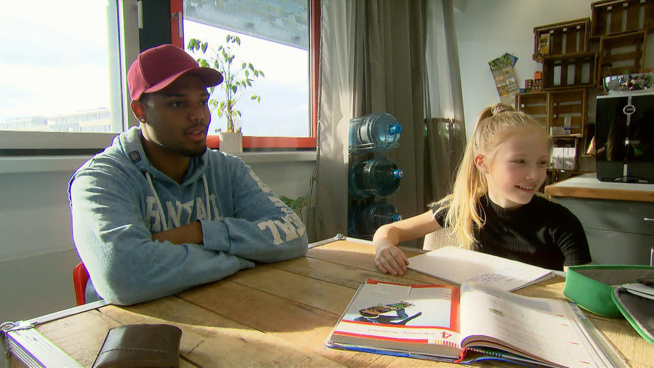 Ruben Leon Mateo liebt seine Arbeit mit Kindern Ruben Leon Mateo liebt seine Arbeit mit Kindern