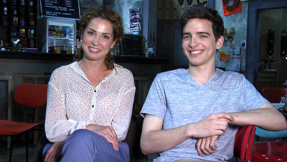 Maria Wedig und Max Braun spielen Mutter und Sohn Maria Wedig und Max Braun spielen Mutter und Sohn