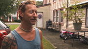 Anthony möchte die Jury mit Bullriding überzeugen Anthony möchte die Jury mit Bullriding überzeugen
