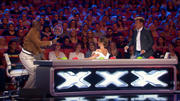 Dieter und Bruce im knallharten Federball-Duell Dieter und Bruce im knallharten Federball-Duell