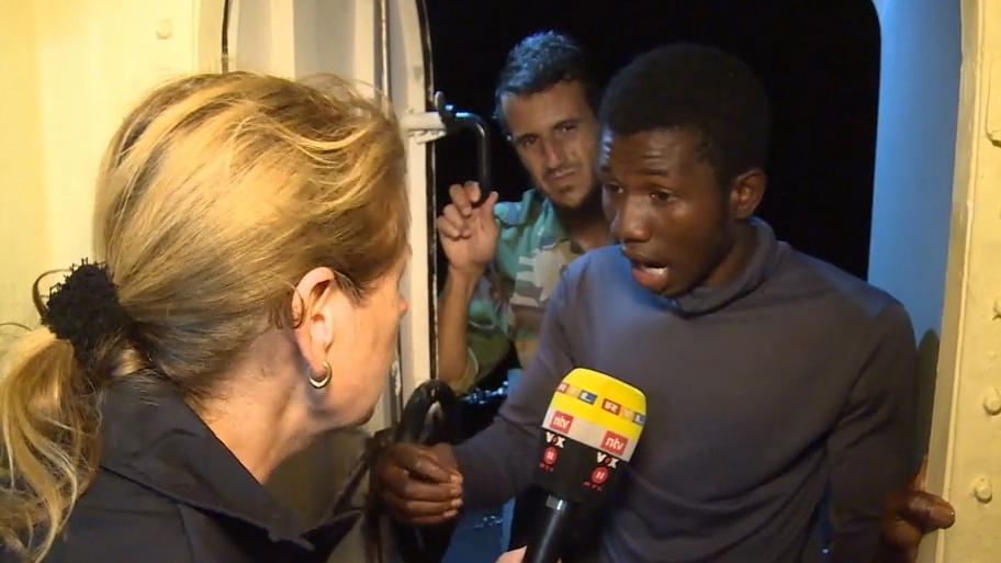 Unterwegs mit der libyschen Küstenwache Unterwegs mit der libyschen Küstenwache