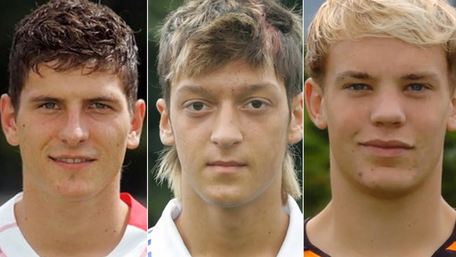 So sahen die WM-Jungs früher aus! So sahen die WM-Jungs früher aus!