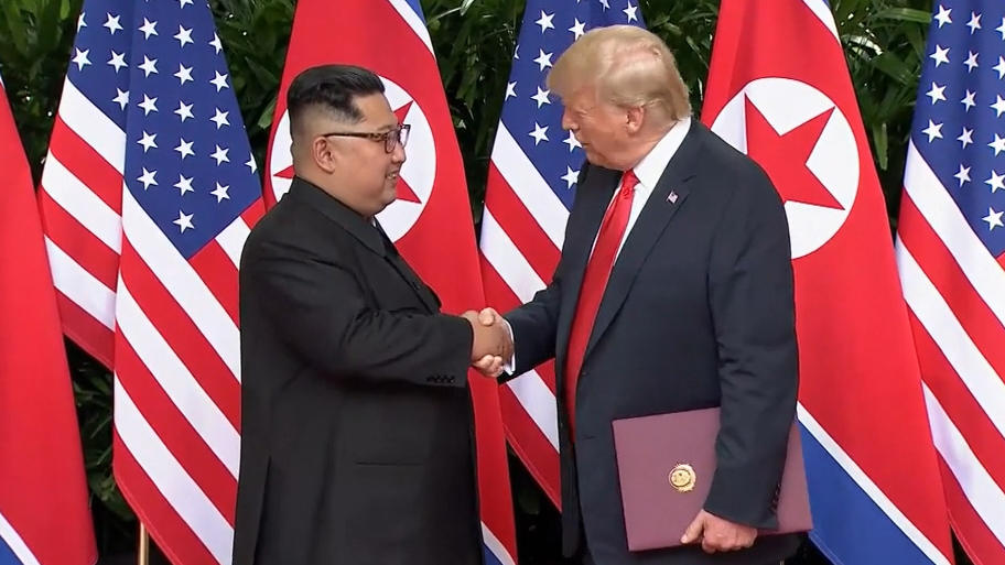 Historischer Gipfel zwischen USA und Nordkorea Historischer Gipfel zwischen USA und Nordkorea