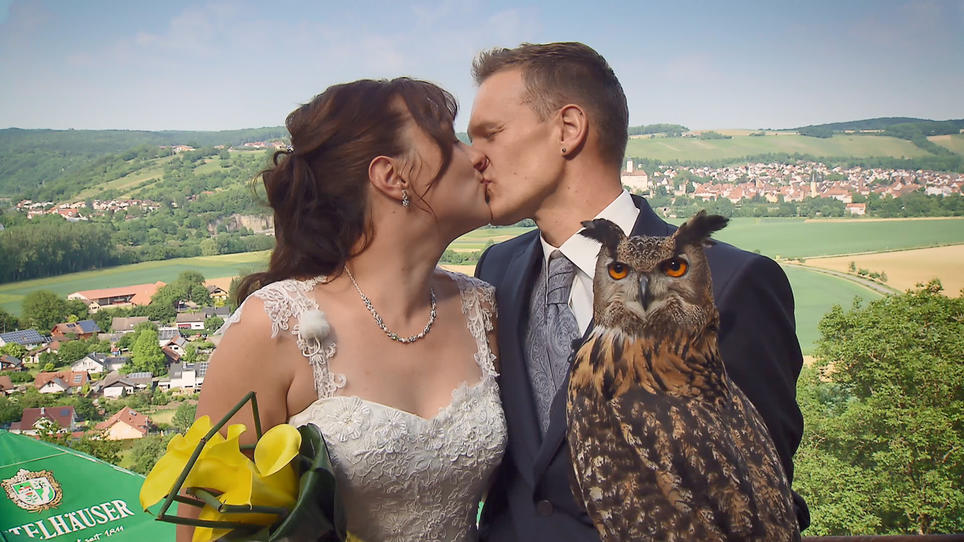 Jörg und Vanessa geben sich das Ja-Wort Jörg und Vanessa geben sich das Ja-Wort