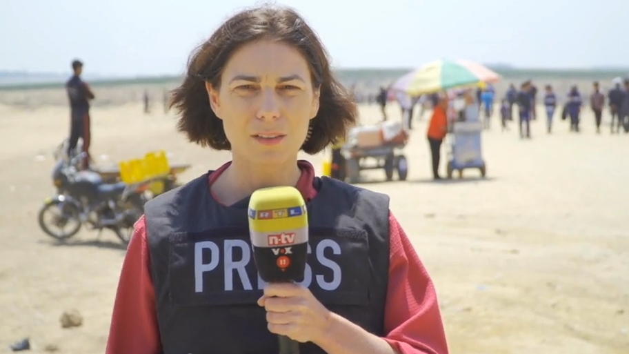 RTL-Korrespondentin Raschel Blufarb zur Lage in Gaza RTL-Korrespondentin Raschel Blufarb zur Lage in Gaza